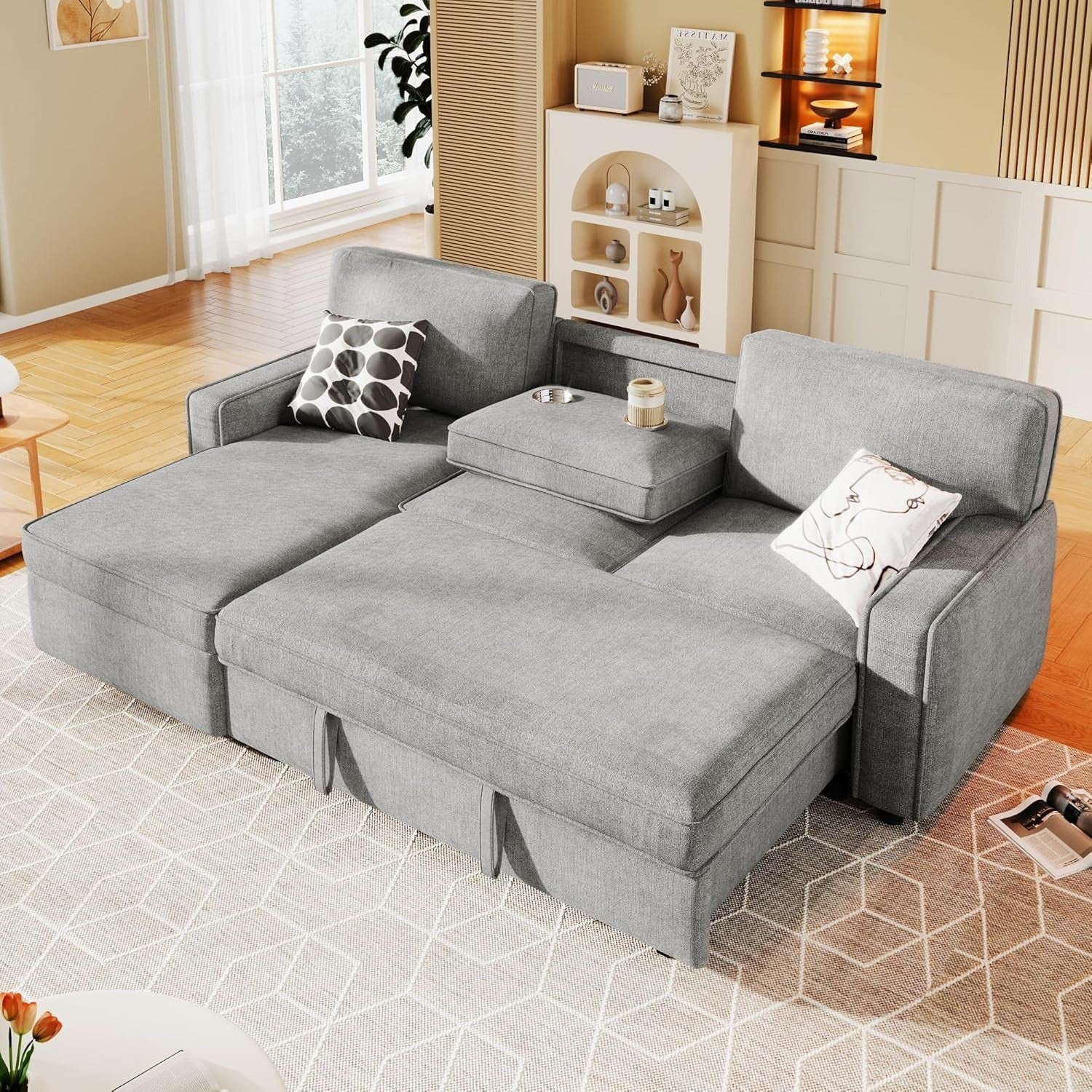 Sofá cama convertible